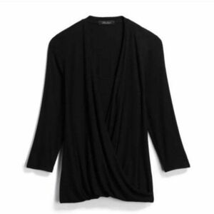 LAILA JAYDE DORSI DRAPE FRONT RIBBED TOP NWT